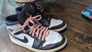 Size 8.5 - Jordan 1 Mid Zen master Black Sneakers Men's Air Jordan Shoes - Picture 1 of 17