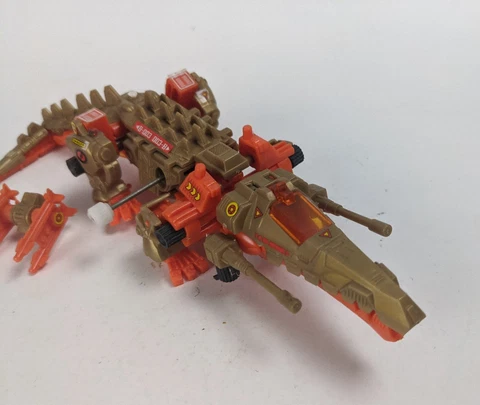 1994 Kenner Technozoids Armored Gator Action Figure Zoids Tomy Cover