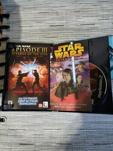 Star Wars Episode III 3: Revenge Of The Sith  PS2 and star fighter games - Picture 1 of 7