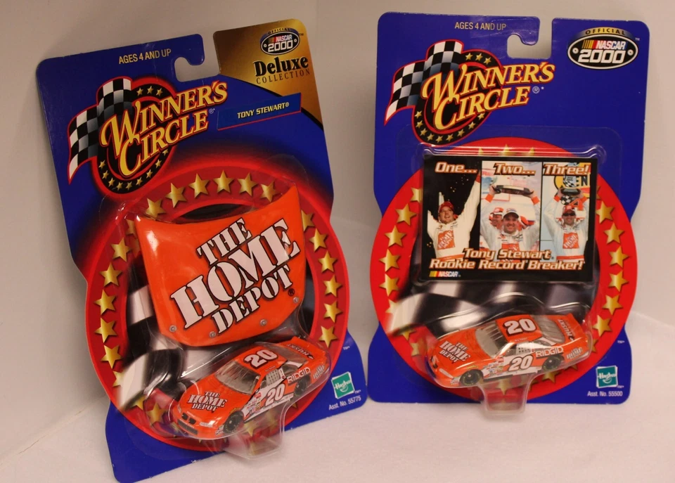 Hasbro Winner's Circle NASCAR 2000 Tony Stewart Rookie Record Breaker Car