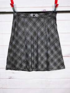 CJ Banks Womens Skirt Size 18W Gray Geometric Side Zip Pockets - Picture 1 of 6