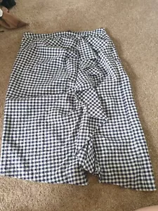 Gingham Skirt Topshop 14 - Picture 1 of 1