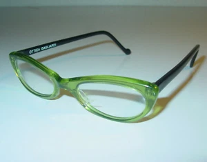 Ottica Gagliardi / Eyeglasses Frame Optics Women's Havana Oval Green Black - Picture 1 of 8