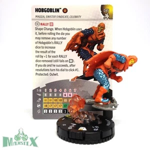 Heroclix Spider-Man: Beyond Amazing Set Hobgoblin #045 ¡Figura súper rara con tarjeta! - Imagen 1 de 1