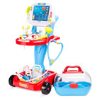 Play Doctor Kit for Kids, Pretend Medical Station Set with  Mobile Cart