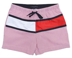 TOMMY HILFIGER - BADESHORT FLAG TRUNK SWIM SHORT - FLAGGE - ROT - Größe M - NEU - Bild 1 von 4