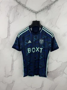 Adidas Leeds United 23/24 Away Football Jersey Size M - Imagen 1 de 8