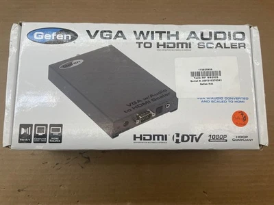 Gefen VGA W/AUDIO To HDMI Scaler 1080P - Image 1 of 4