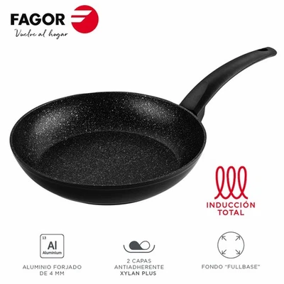 Pfanne Fagor VIVANT 24 Schwarz Aluminium Ø 24 cm - Bild 1 von 4