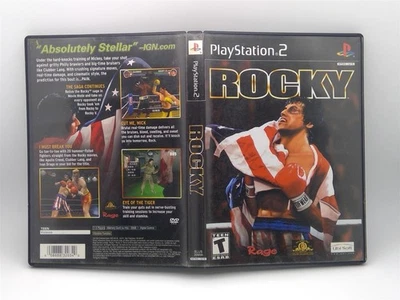 Rocky (PlayStation 2, 2002) Clean Tested Working - Free Ship - Image 1 of 3