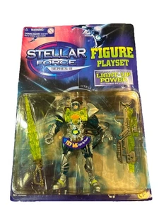 JUEGO FIGURA DE ACCIÓN VINTAGE CHAP MEI STELLAR FORCE LIGHT UP NUEVO STOCK ANTIGUO - Imagen 1 de 6