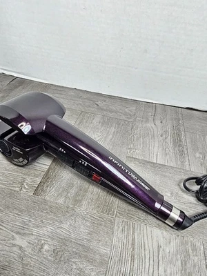 InfinitiPro by Conair Curl Secret Auto Styling Curler Purple Perfect Curl TESTED - Image 1 of 4