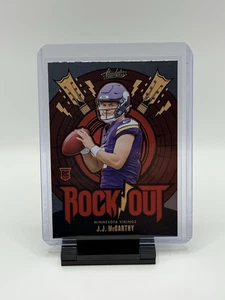 2024 Panini Absolute - Rock Out J.J. McCarthy #RO-JMY (RC) - Picture 1 of 2