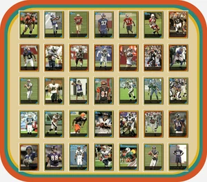 Lote de 35 tarjetas de fútbol americano Bowman 2006 radiocontrol y estrellas Colston Hali Whitehurst Barber - Imagen 1 de 21