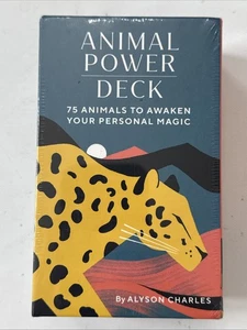 Animal Power Deck, Alyson Charles, 75 Animals To Awake Your Personal Magic - Picture 1 of 6