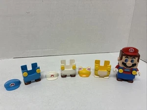 LEGO Super Mario Figure Power Up Suits FUNZIONA Fuoco e Ghiaccio Fiore Elica Gatto - Foto 1 di 12