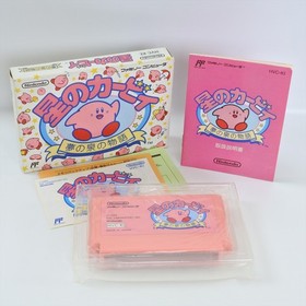 STAR KIRBY Yume no Izumi with Sticker Famicom Nintendo 0505 fc