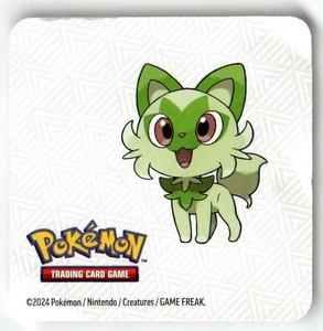 Pokemon Scream Sprigatito Exclusive Pokeball  Sticker - 2.5 x 2.5 - Picture 1 of 3