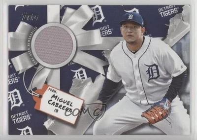 2019 Topps Holiday WalMart Mega Box Relics Miguel Cabrera #WHR-MC - Image 1 of 2