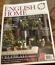 The English Home Christmas Special UK Magazine Dec 2023 Issue 143 New  Free Ship