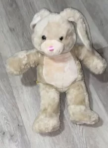 Build A Bear Original Vanilla Cream Fudge Bunny 2012 Rare & Retired Rabbit BABW - Bild 1 von 10