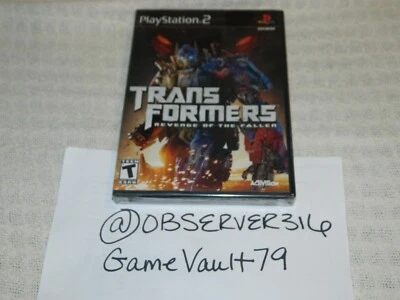 Transformers: Revenge of the Fallen (Sony PlayStation 2) PS2 NEW FACTORY SEALED - Image 1 of 4