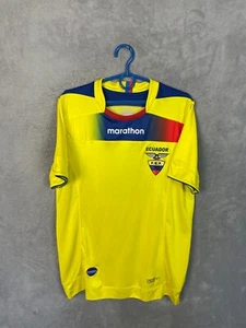 Ecuador Home football shirt 2011 - 2013 Marathon Mens Size S - Picture 1 of 9