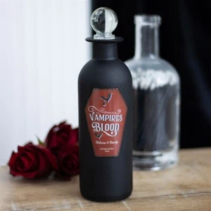 Vampir Bluttrank Flasche, Glas Gothic Apotheker Lecker Tödlich SD - Bild 1 von 5
