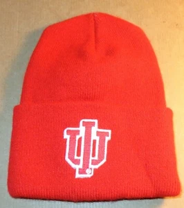 CAPPELLO BEANIE CAPPELLO DA UOMO IU BASKET ROSSO IU INDIANA UNIVERSITY TAGLIA UNICA ADATTO A TUTTI - Foto 1 di 6