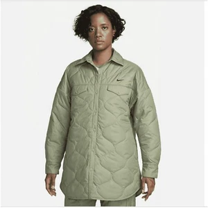 Nike Women's Sportswear Essentials Quilted Trench Jacket. New. Womens Size. M - Picture 1 of 6
