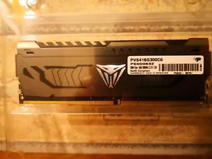 Patriot Memory Viper Steel DDR4 16GB (1 x 16GB) 3000MHz Module PVS416G300C6 - Picture 1 of 4