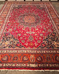 Alter Teppich Orientteppich Handgeknüpft ca.421 x 320 cm - Bild 1 von 22