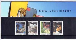 DENMARK SOUVENIR MAP 2009 ZOOLOGY GARDEN SM84 Afa c.v. DKK 70 (€9,40/$10,60) - Bild 1 von 1