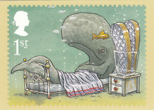 (90648) Postcard How the Whale Got his Throat Just So Rudyard Kipling