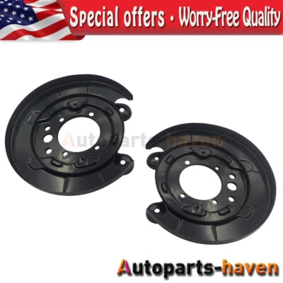 2Pcs Rear Side Brake Dust Shield for Nissan Frontier 2005-2020 Xterra 2005-2015 - Image 1 of 4