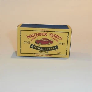 Matchbox Lesney 43a Hillman Minx Sedan B Style Repro Box - Picture 1 of 4