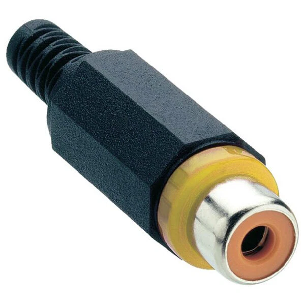 Conector fono Lumberg XKTO 1 RCA amarillo Foto 1 de 1