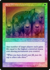 MTG - Reward the Faithful - Scourge - X1 - (LP) - FOIL - FREE SHIPPING