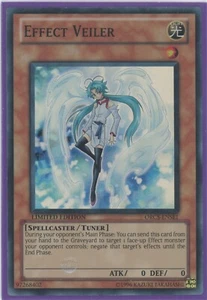 Yugioh Effect Veiler ORCS-ENSE1 Super Rare  Limited Edition NM/ LP - Picture 1 of 1