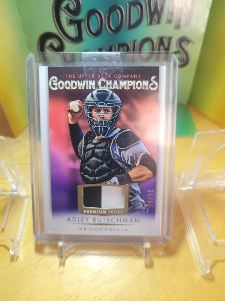 🟧⬛️2021 GOODWIN  ADLEY RUTSCHMAN PREMIUM MEMORABILIA 2 COLOR PATCH 8/25 ORIOLES - Image 1 of 4