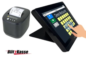 TSE Restaurantkasse Touch Kassensystem +Drucker +Lizenz - Bild 1 von 3