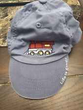 Life Is Good Train Baseball Hat Blue Youth Toddler Size 24 Months