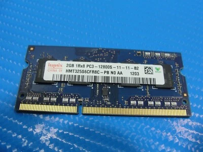 Dell Alienware 14" M14x R2 SO-DIMM RAM Memory 2GB PC3-12800S HMT325S6CFR8C-PB - Image 1 of 3