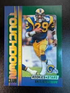 2024 Panini Rookies & Stars Eric Dickerson Green /25 Touchdown Club Rams - Picture 1 of 2