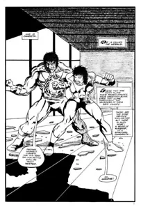ORIGINAL 11 X 17 COMICS ARTWORK / HUMANTS #4 PAGE 01 - Picture 1 of 1