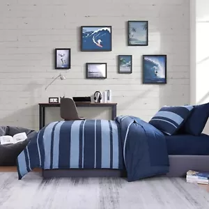 Nautica - Twin Comforter Set, Cotton Reversible Bedding with Matching Sham, S... - Picture 1 of 9