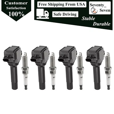 4pcs Ignition Coil Kit For 2013-2014 Subaru Outback 2.5L H4 22433-AA680 — 第 1/4 张图片