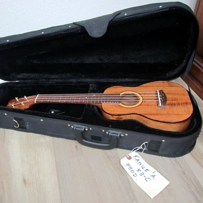 KANILE'A UKULELE K-3 C HAWIIAN KOA WOOD 4 STRING CONCERT GLOSS PREMIUM - Image 1 of 4