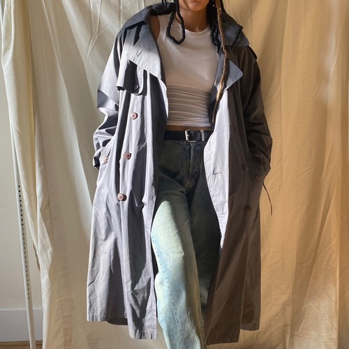 SAINT LAURENT (YSL) YSL Trench grigio scuro