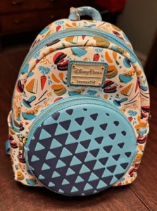 NWT Disney’s EPCOT International Food & Wine Fest 2023 Loungefly Mini Backpack - Picture 1 of 5